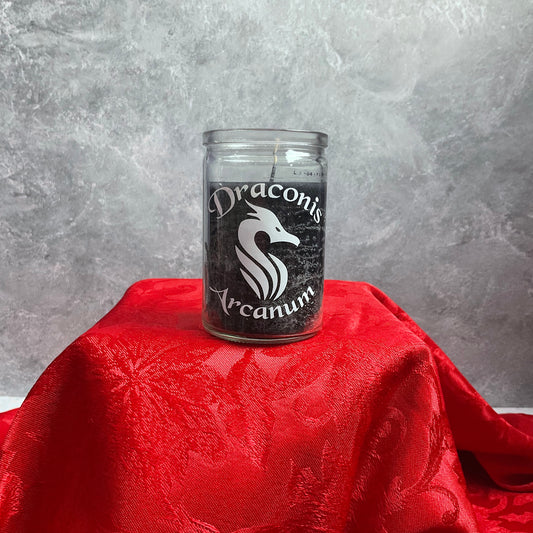 Draconis Black 50 hour candle