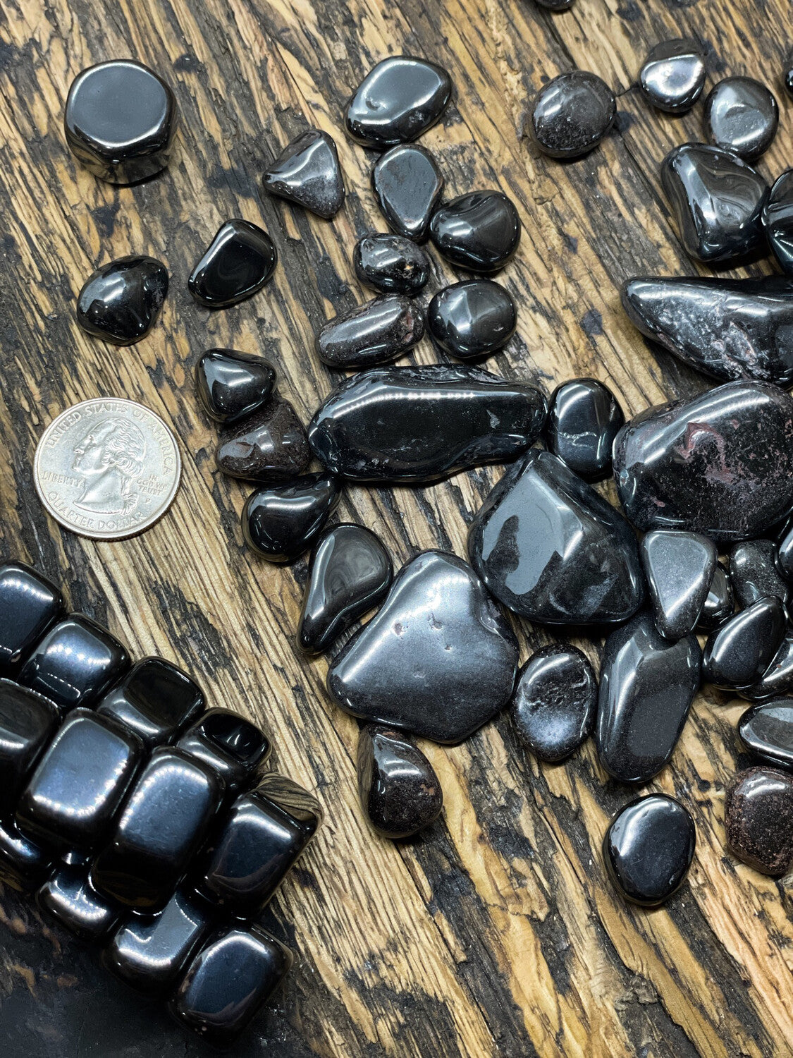 Hematite tumbled