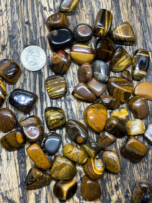 Tiger Eye tumbled