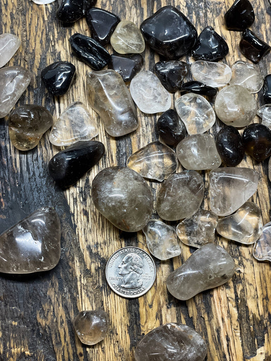 Smokey Quartz tumbled