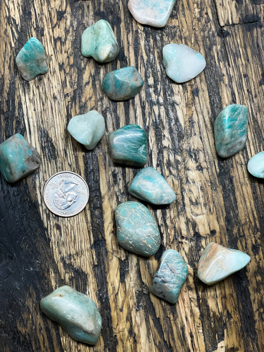 Amazonite tumbled