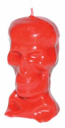 Skull Red 4 3/4"