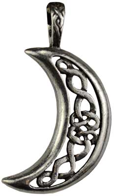 Celtic Moon Celestial amulet