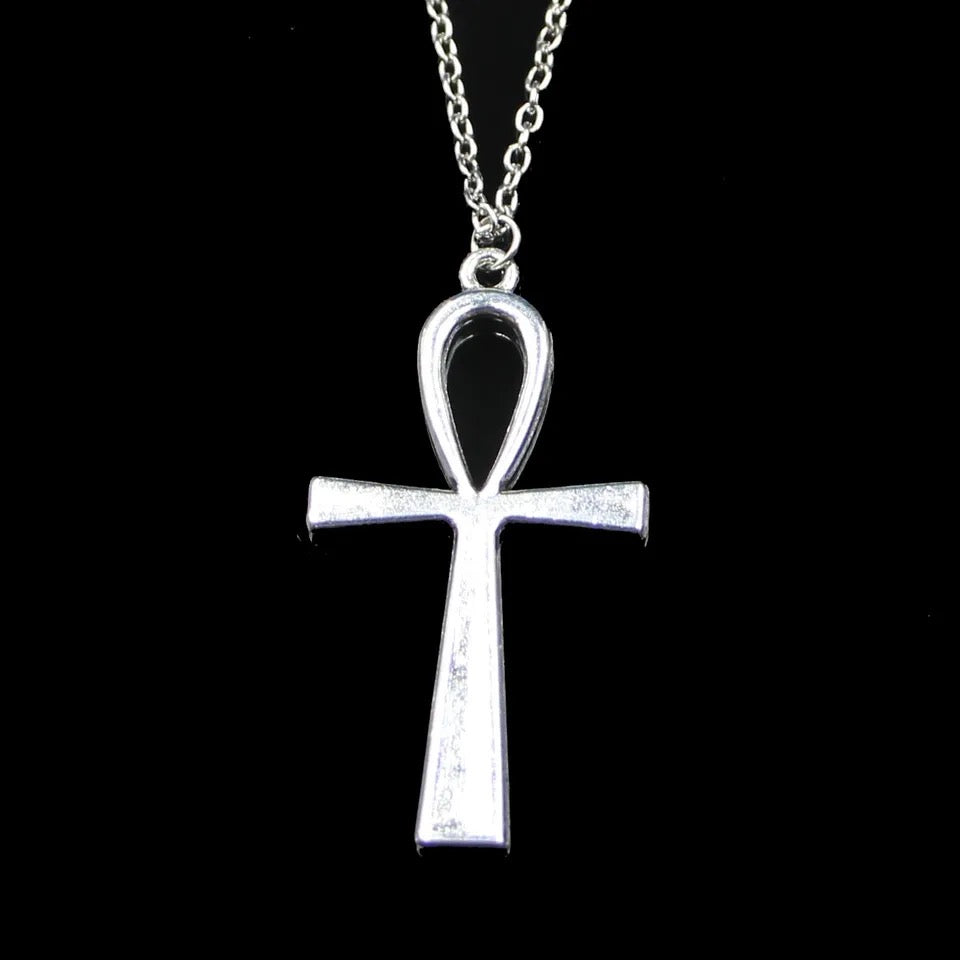 Ankh Silver pendant 2"